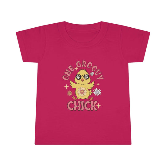 One Groovy Chick Toddler Tee 20101243570561931641 18 Kids clothes Worlds Worst Tees