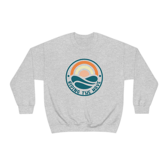 Riding the Wave Crewneck 32698559848836982338 60 Sweatshirt Worlds Worst Tees