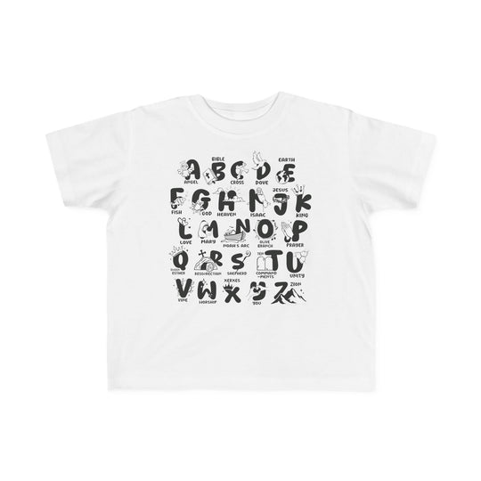 Bible Alphabet Toddler Tee