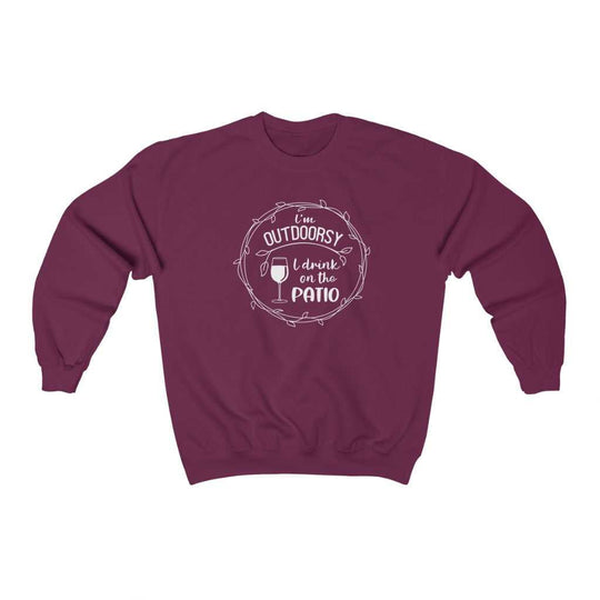 I'm Outdoorsy Crewneck 17830166349794296880 44 Sweatshirt Worlds Worst Tees