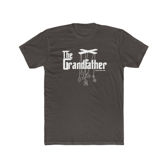 A relaxed fit Grandfather Tee in soft-washed, garment-dyed cotton. Double-needle stitching for durability, no side-seams for shape retention. Ideal for daily wear.