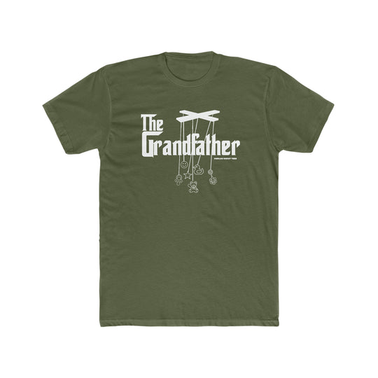 A durable, relaxed fit Grandfather Tee made of 100% ring-spun cotton. Soft-washed fabric for coziness, double-needle stitching for durability, and seamless design for a tubular shape. From Worlds Worst Tees.