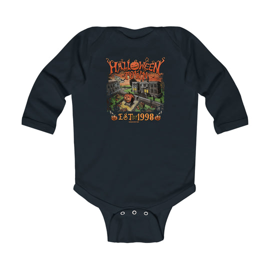 Halloweentown Long Sleeved Onesie