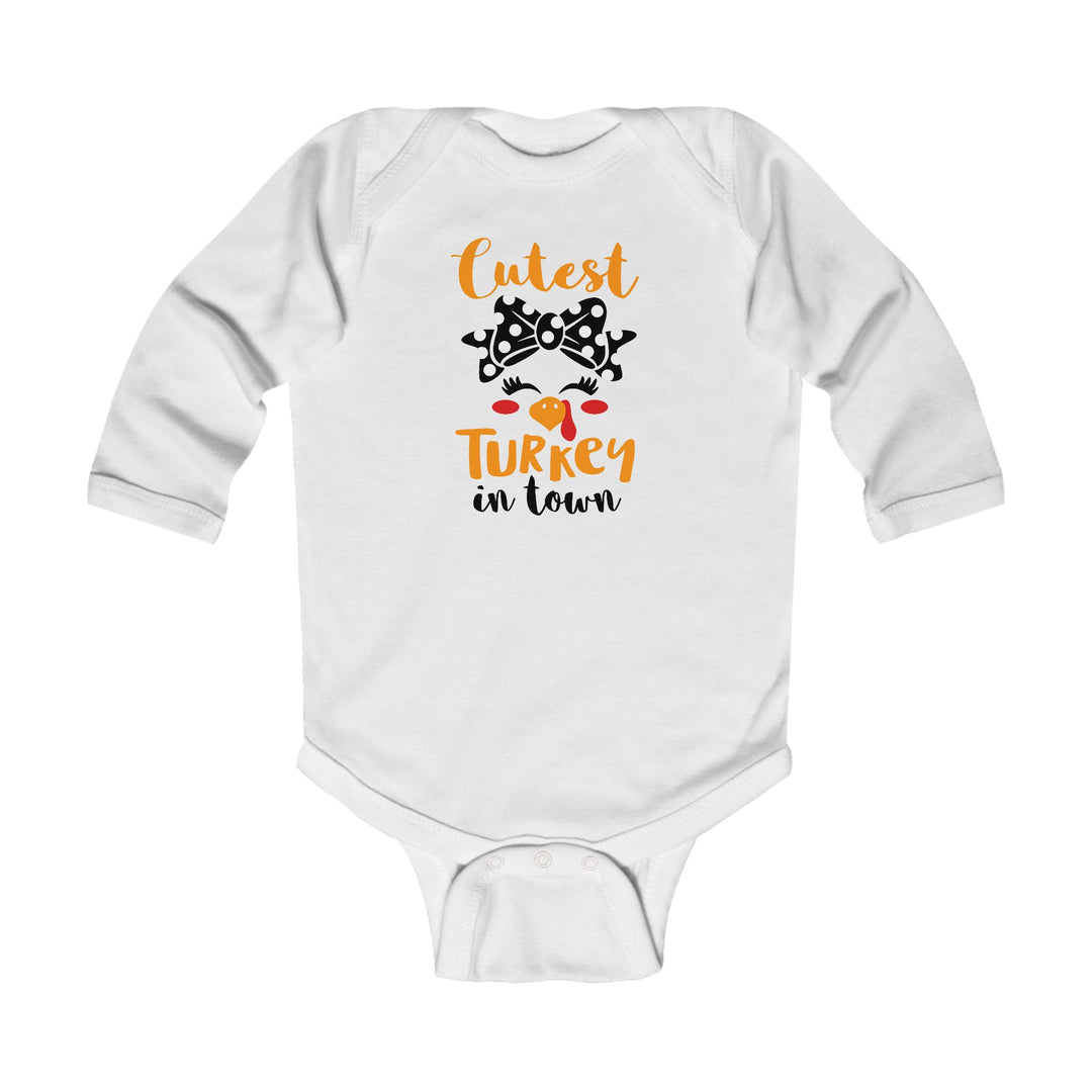 Cutest Little Turkey Long Sleeve Onesie