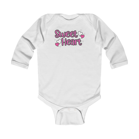 Sweet Heart Long Sleeve Onesie