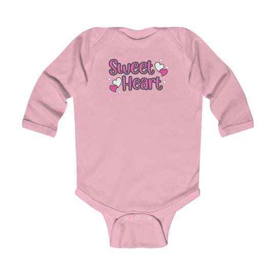 Sweet Heart Long Sleeve Onesie