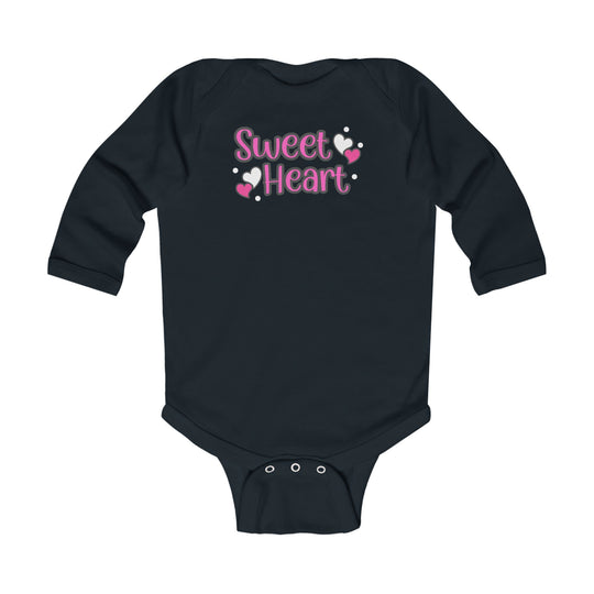 Sweet Heart Long Sleeve Onesie