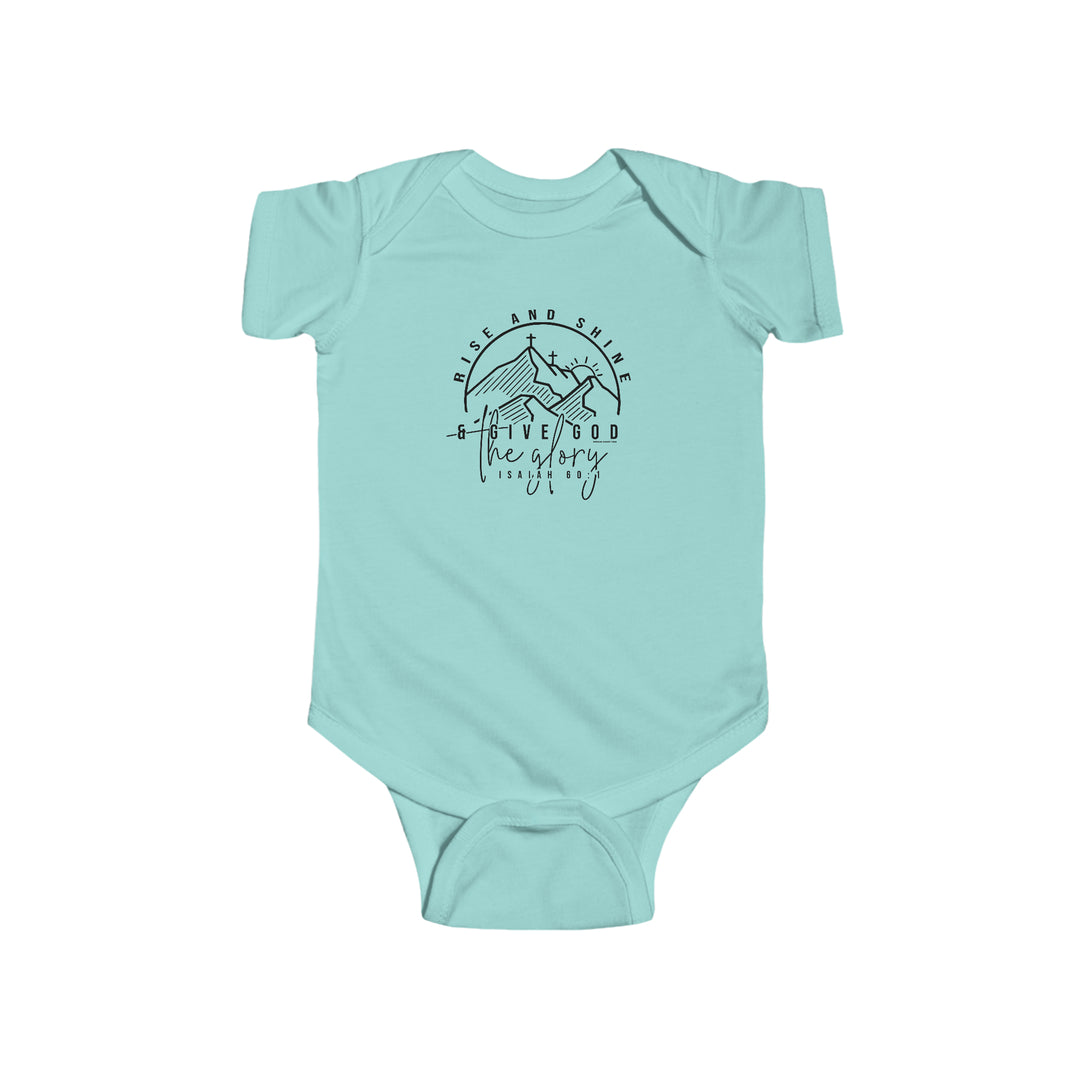 A baby bodysuit featuring a graphic design, ideal for infants. Made of 100% cotton, with ribbed knitting for durability and plastic snaps for easy changing access. From Worlds Worst Tees, known for unique graphic t-shirts.