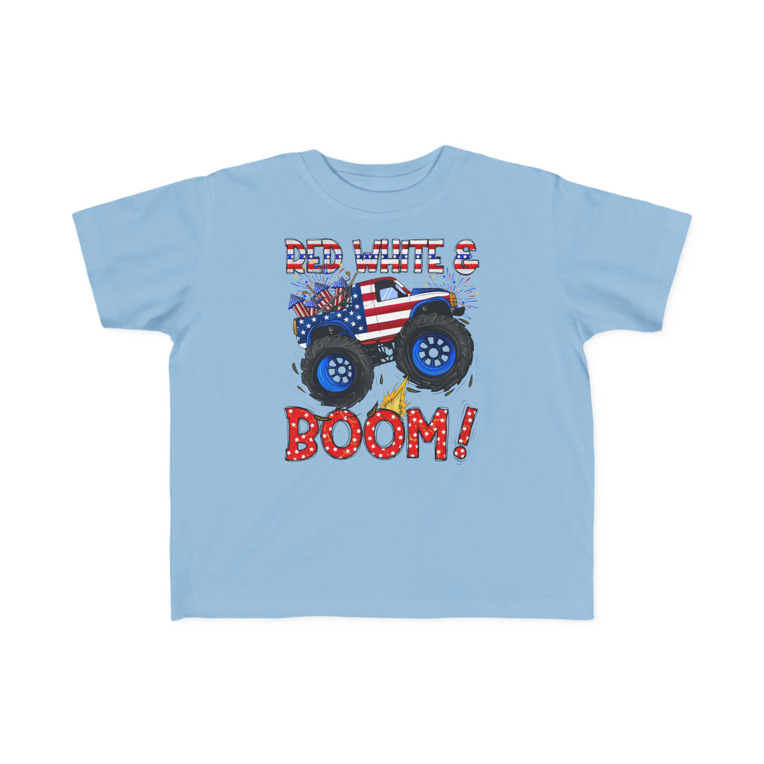 Red White and Boom Toddler Tee