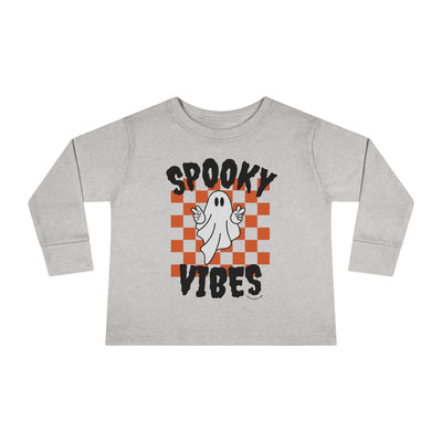 Spooky Vibes Toddler Long Sleeve Tee