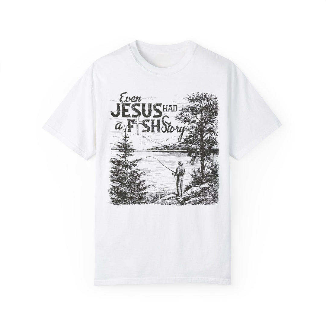 Jesus Fishing Story T-shirt