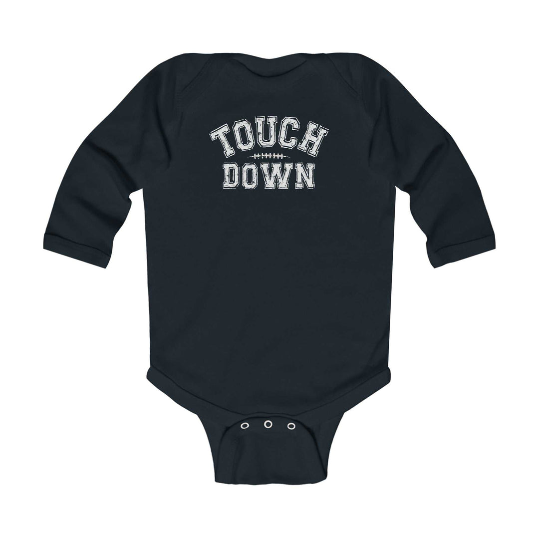 Touch Down Long Sleeve Onesie 14900325255722673224 19 Kids clothes Worlds Worst Tees