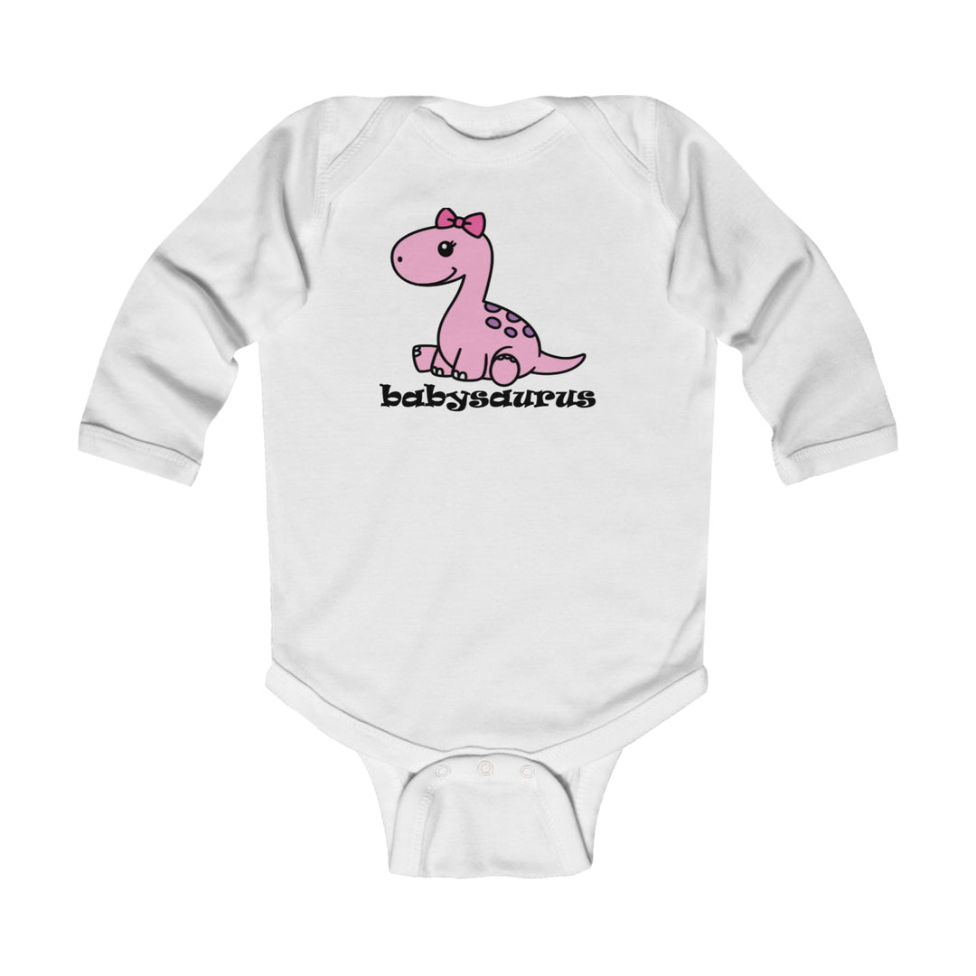 Babysaurus Long Sleeve Onesie