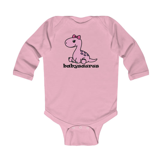 Babysaurus Long Sleeve Onesie