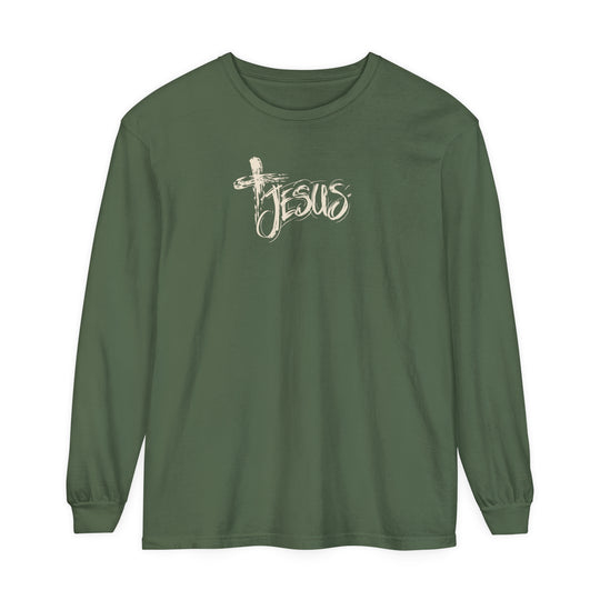 Jesus Cross Long Sleeved Tee