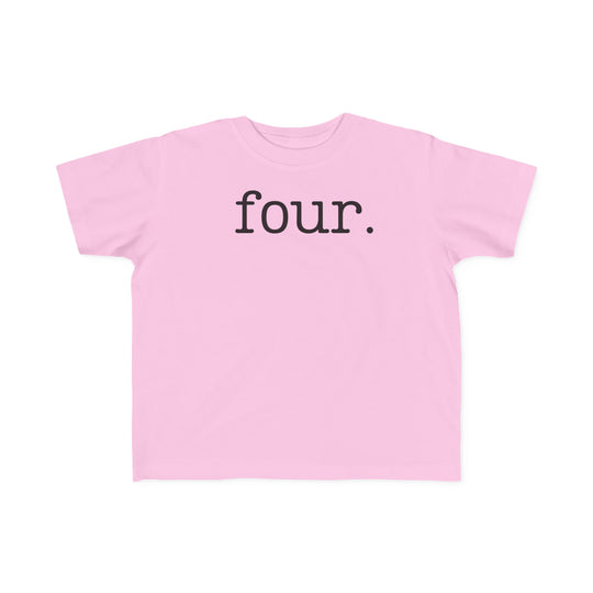 A toddler tee made of soft, 100% combed cotton, featuring a durable print. Ideal for delicate skin, with a classic fit and true-to-size dimensions. From Worlds Worst Tees.