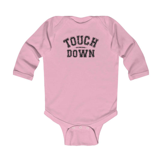 Touch Down Long Sleeve Onesie 14900325255722673224 19 Kids clothes Worlds Worst Tees