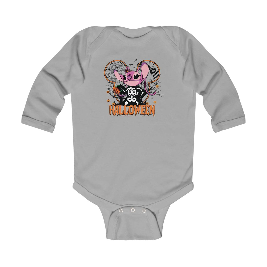 Pink Stitch Halloween Long Sleeve Onesie 90503712921105325416 19 Kids clothes Worlds Worst Tees