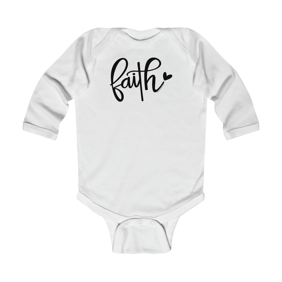 A white baby bodysuit with black text, featuring plastic snaps for easy changing. Made of 100% combed ring-spun cotton for durability and softness against baby skin. From Worlds Worst Tees, known for unique graphic t-shirts.