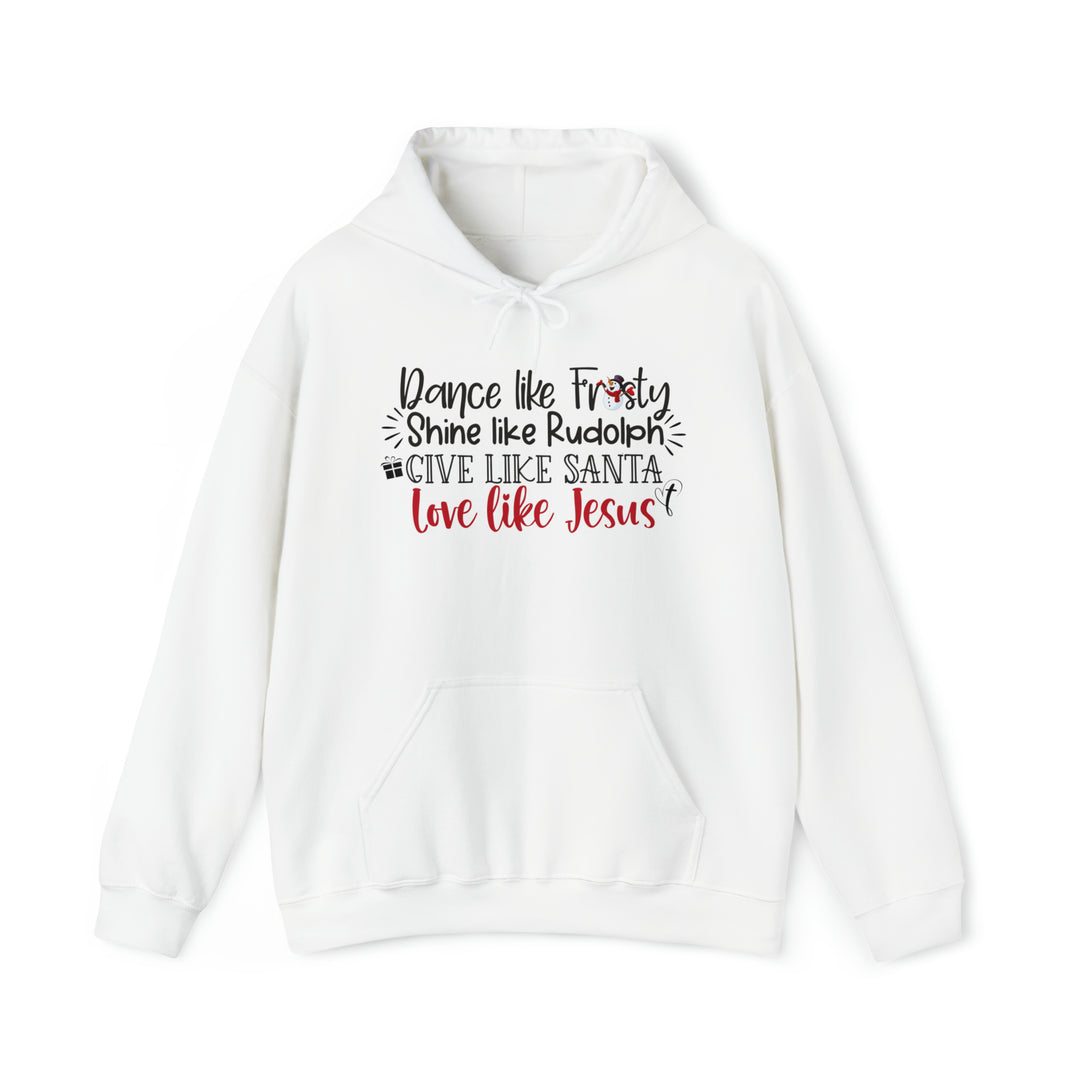 A staple for casual fashion, the Love Like Jesus Hoodie features no side seams, durable tape on shoulders, and a highly elastic collar. Unisex, 100% cotton, with a classic fit.