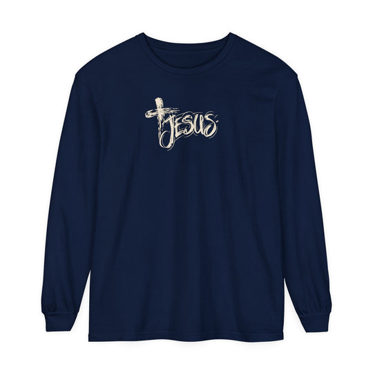 Jesus Cross Long Sleeved Tee