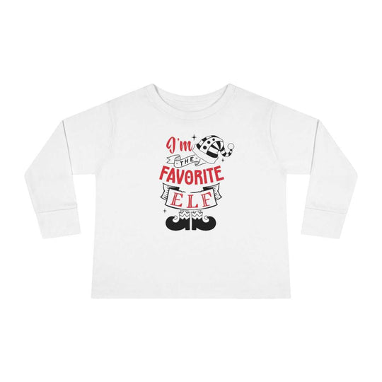 I'm the Favorite Elf Toddler Long Sleeve Tee 33408560289150574043 19 Kids clothes Worlds Worst Tees