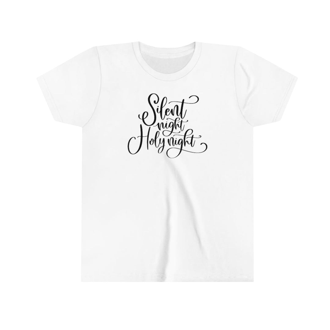 Silent Night Holy Night Youth Tee 23255402266307282111 18 Kids clothes Worlds Worst Tees