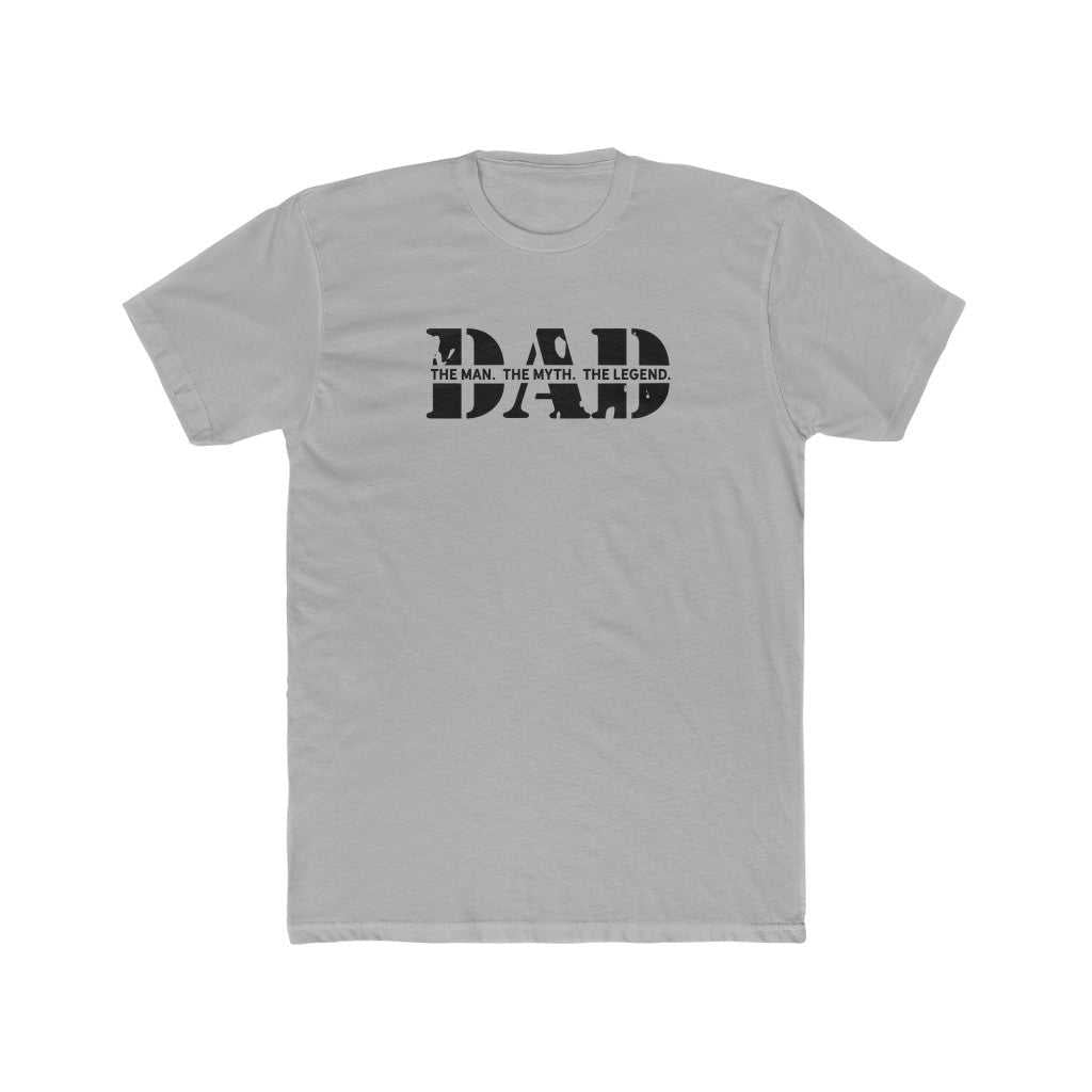 DAD the Man the Myth the Legend Men's Tee 20409185747807983209 24 T-Shirt Worlds Worst Tees