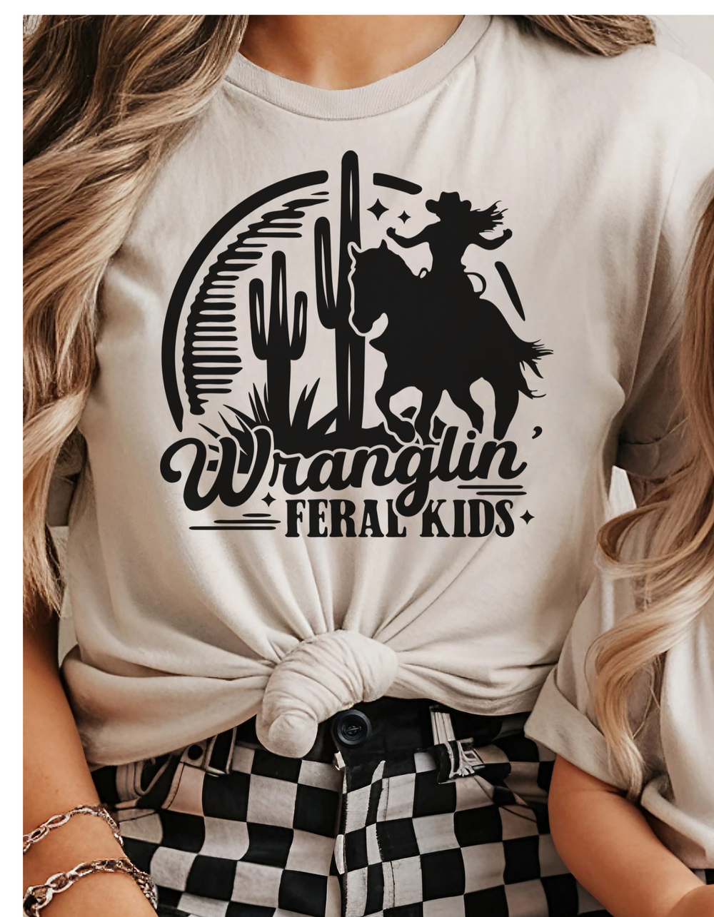Wranglin Feral Kids Tee
