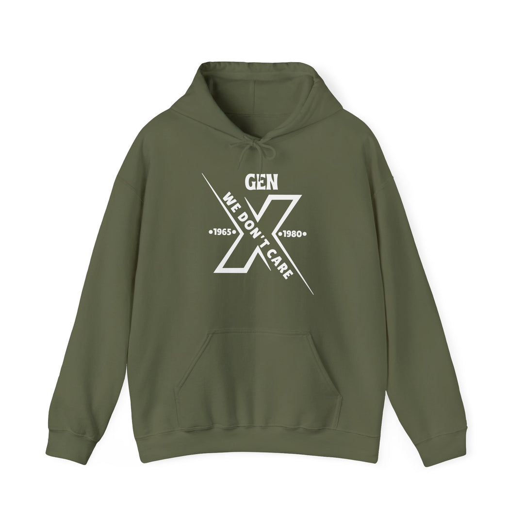 Gen X We Don't Care Hoodie