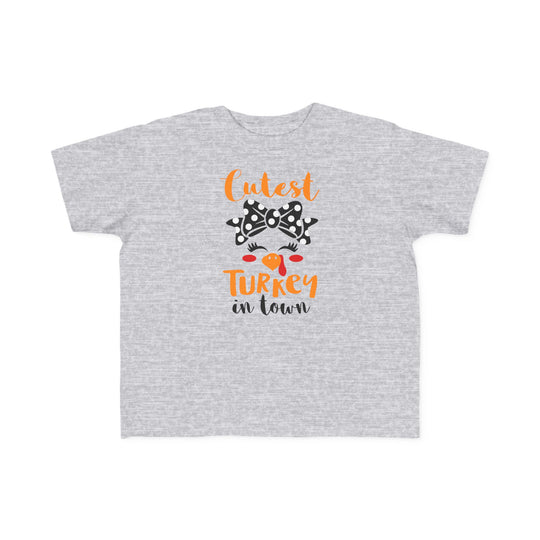 Cutest Little Turkey Toddler Tee