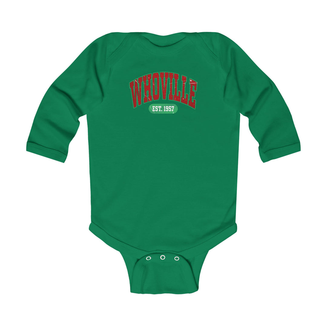 Whoville Long Sleeve Onesie