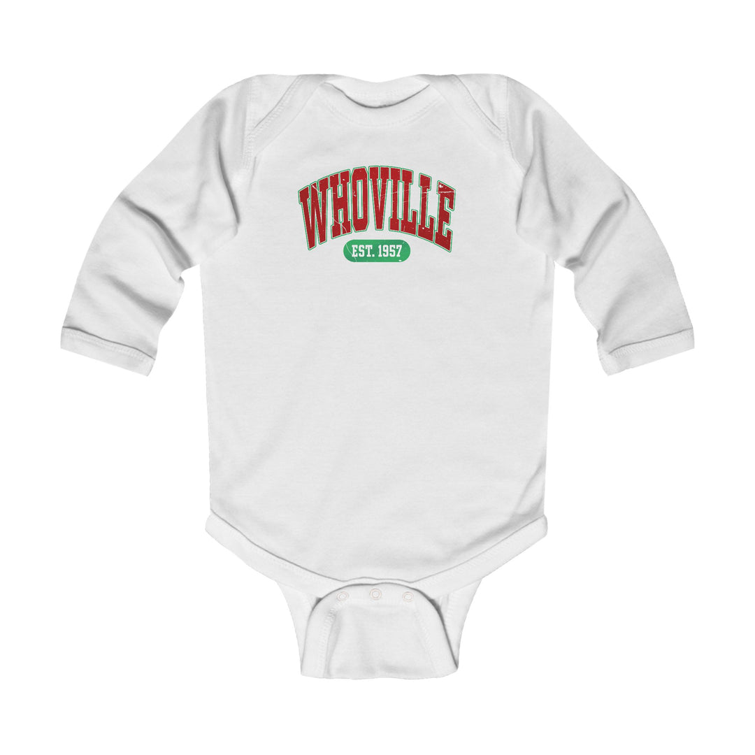 Whoville Long Sleeve Onesie