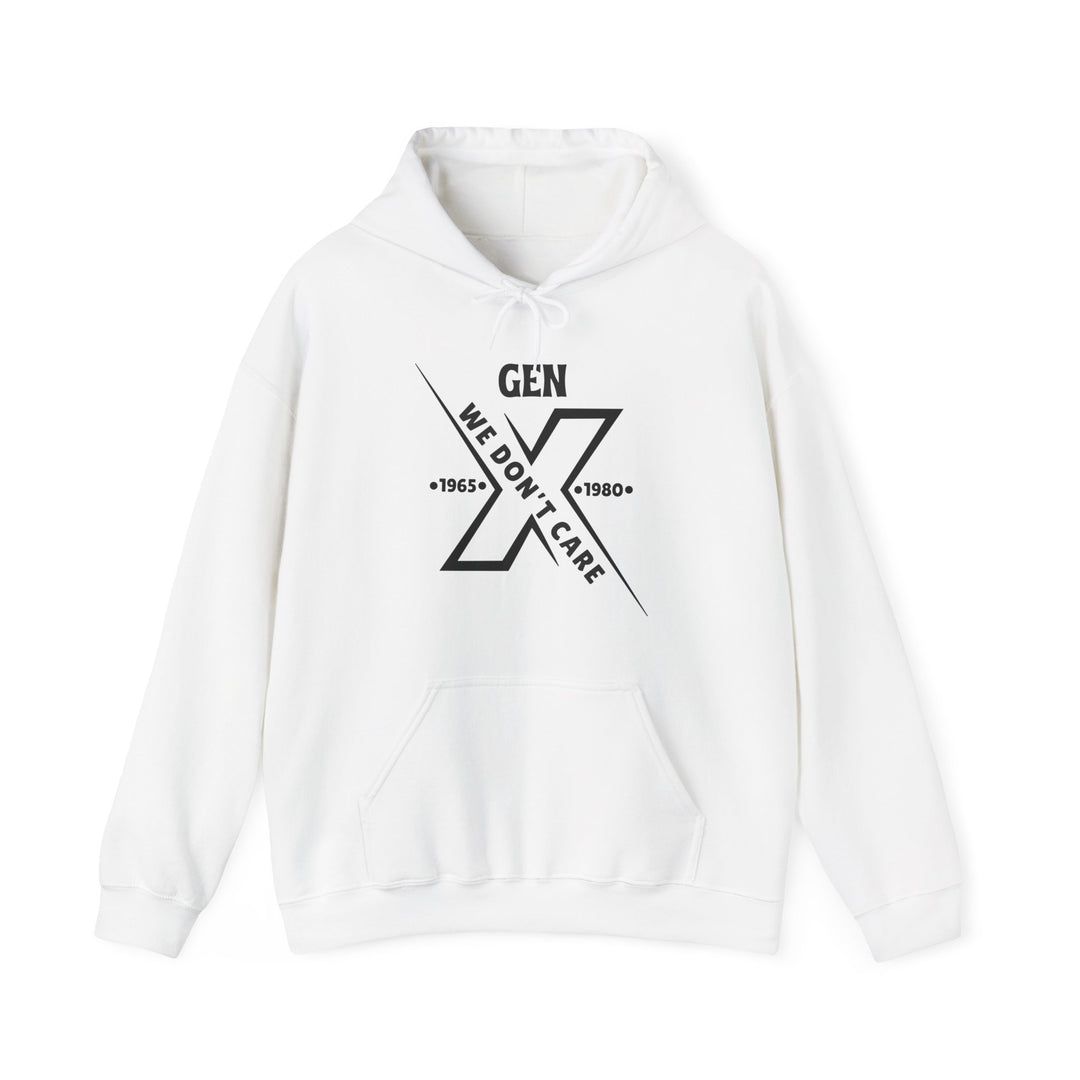 Gen X We Don't Care Hoodie