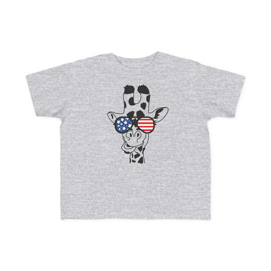 4th of July Giraffe Toddler Tee