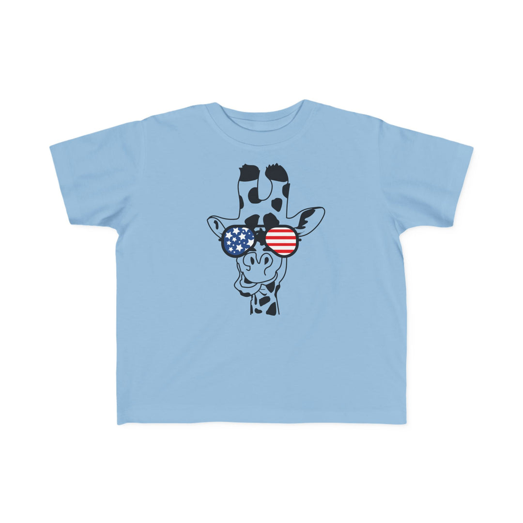 4th of July Giraffe Toddler Tee