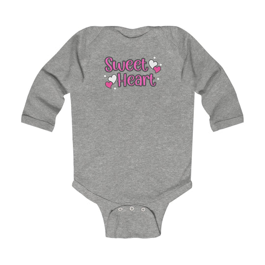 Sweet Heart Long Sleeve Onesie