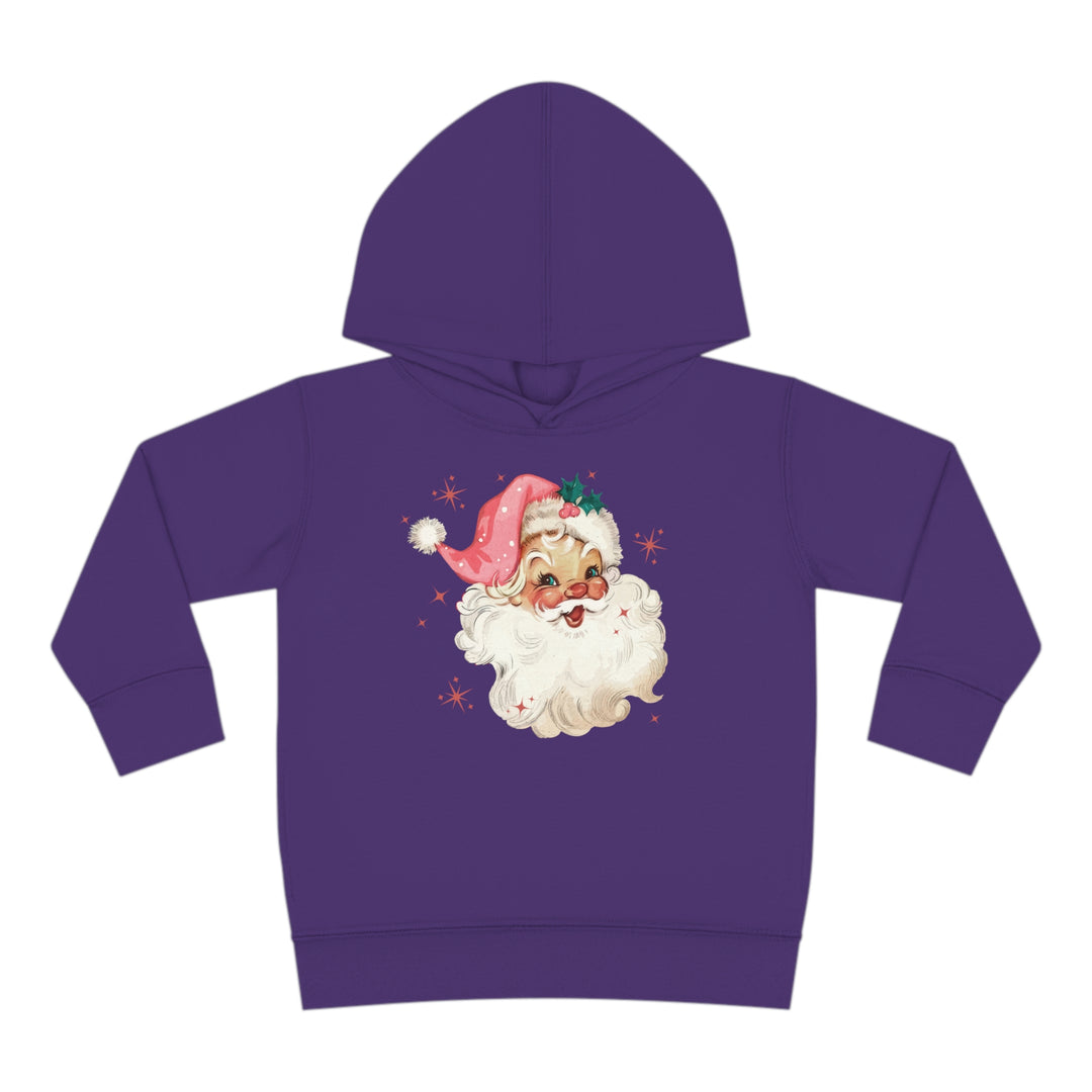 Pink Santa Toddler Hoodie