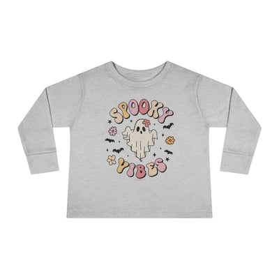 Spooky Vibes Toddler Long Sleeve Tee