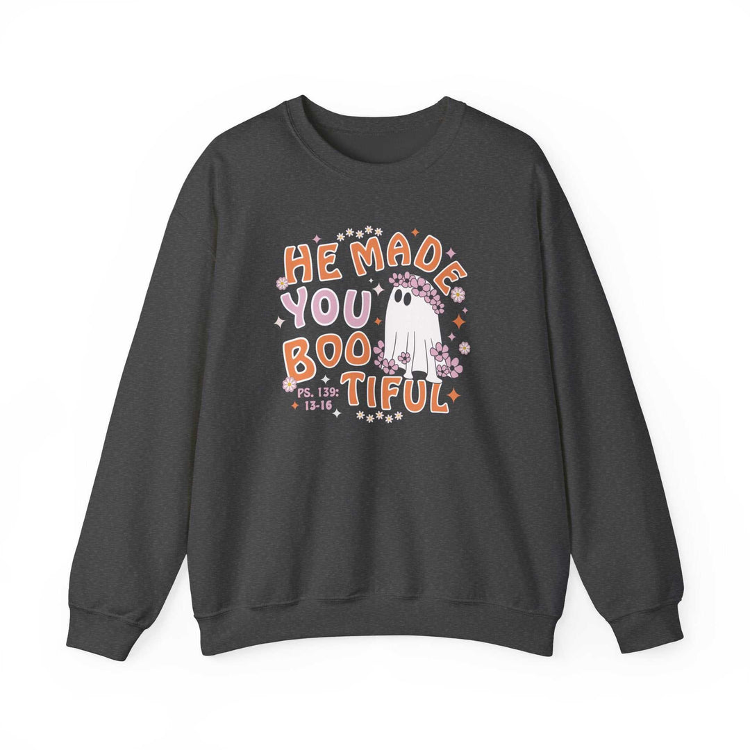 He Made You Bootiful Crew 99834154453086004939 46 Sweatshirt Worlds Worst Tees