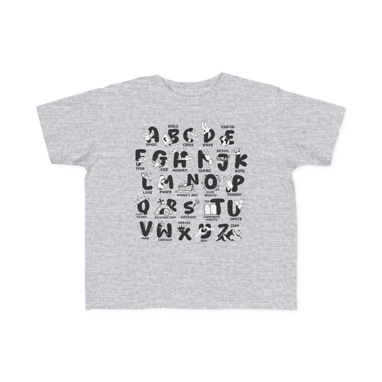 Bible Alphabet Toddler Tee