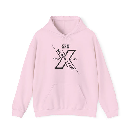 Gen X We Don't Care Hoodie