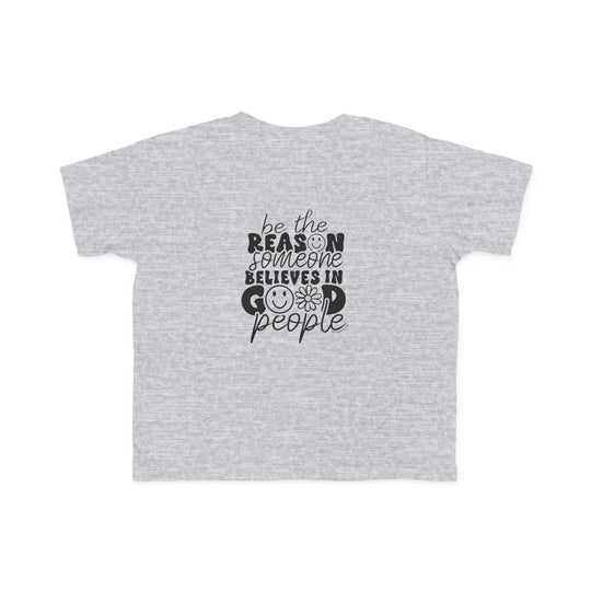 Toddler tee with softness for sensitive skin, featuring a durable print. 100% combed ringspun cotton, light fabric, tear-away label. Perfect for first ventures. Dimensions: 2T - 12.00W x 15.50L x 4.75SL. From 'Worlds Worst Tees'.