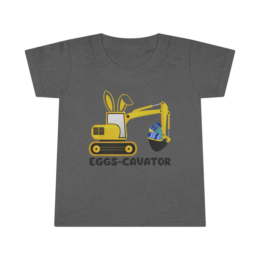 Eggs-Cavator Toddler Tee 38103153690085719736 18 Kids clothes Worlds Worst Tees