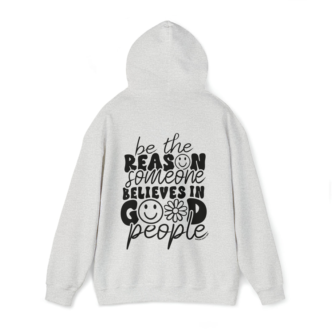 Unisex Be the Reason Sweatshirt, a cozy blend of cotton and polyester. Ribbed knit collar, no itchy seams. Loose fit, sewn-in label. Sizes S-5XL.