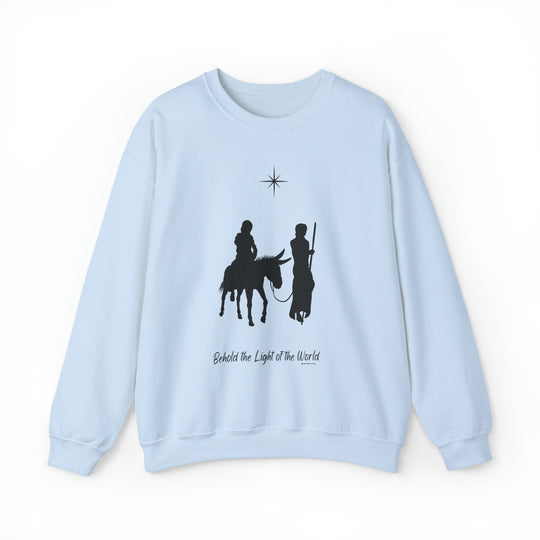 Unisex heavy blend crewneck sweatshirt featuring a captivating design of two individuals on horseback. Comfortable polyester-cotton fabric with ribbed knit collar. Ideal for any occasion. From Worlds Worst Tees.