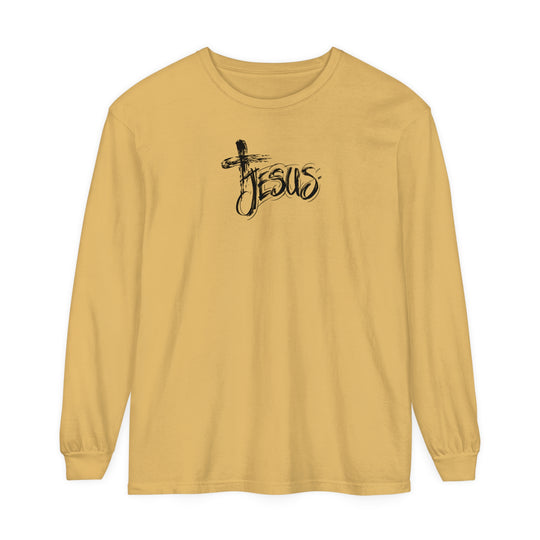 Jesus Cross Long Sleeved Tee