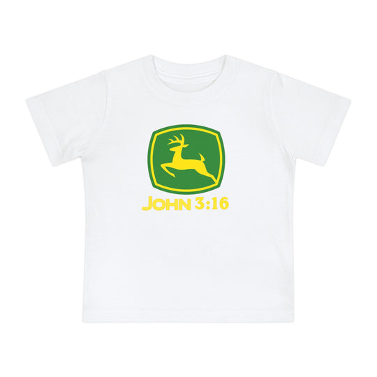 John 3:16  Baby Tee
