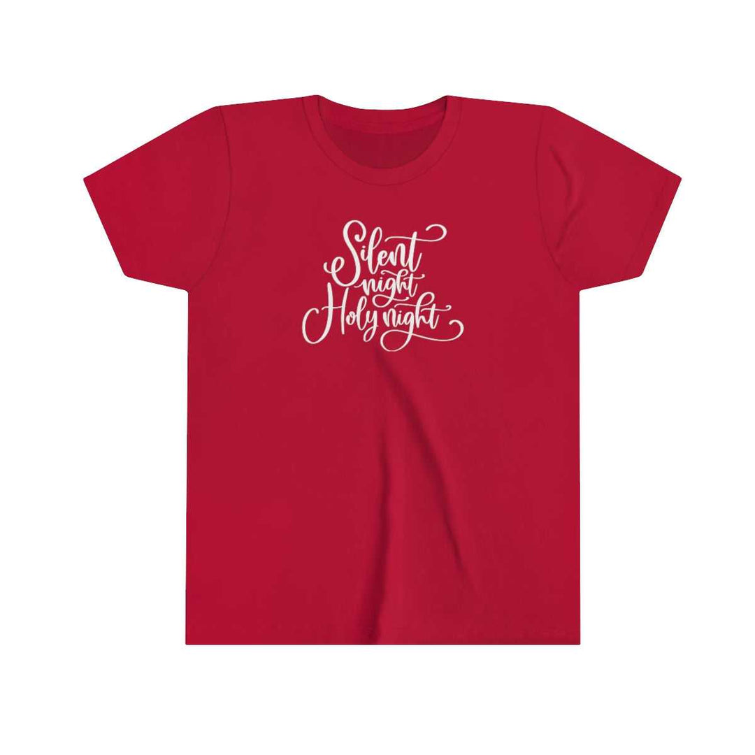 Silent Night Holy Night Youth Tee 23255402266307282111 18 Kids clothes Worlds Worst Tees