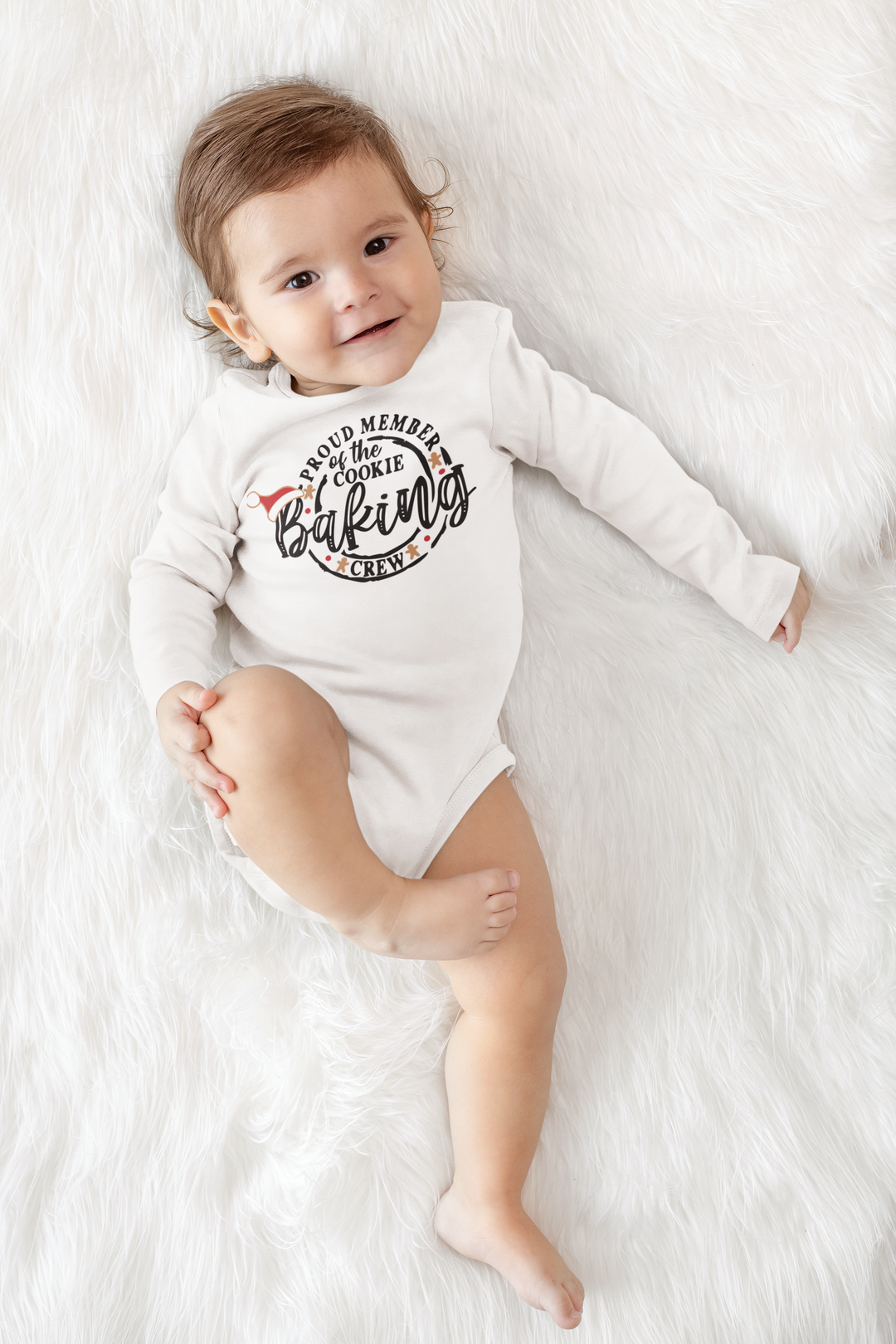 Cookie Crew Long Sleeve Onesie